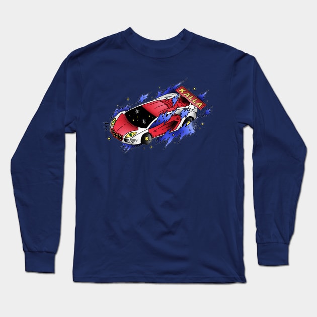 racing car Long Sleeve T-Shirt by kalla